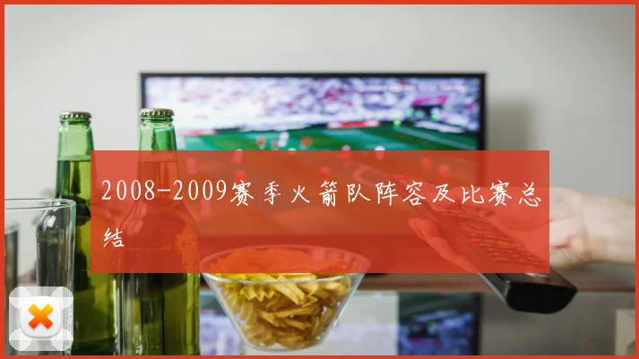 2008-2009赛季火箭队阵容及比赛总结